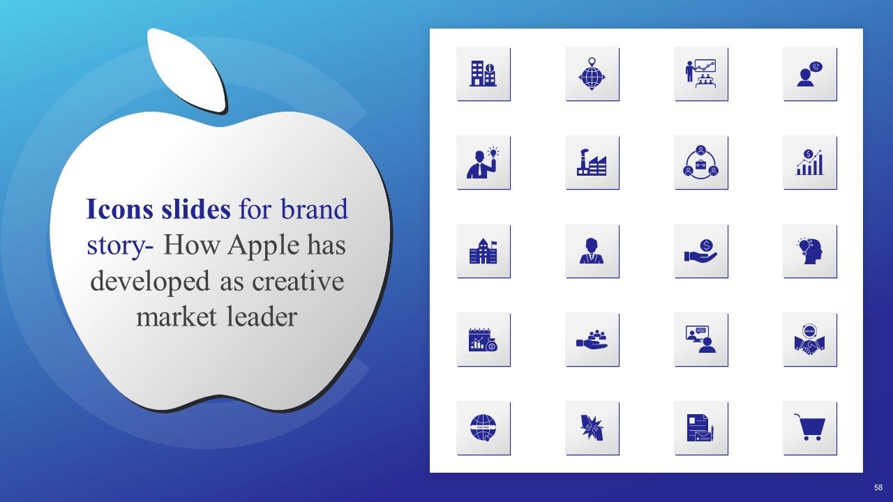 Branding Story How Apple Has Developed As Creative Market Leader Ppt PowerPoint Presentation Complete Deck With Slides Slide58