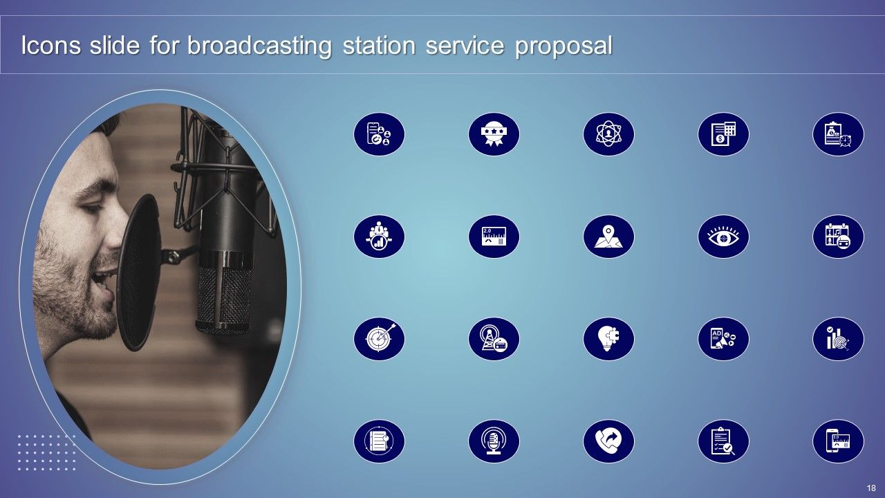 Broadcasting Station Service Proposal Ppt PowerPoint Presentation Complete Deck With Slides Slide18