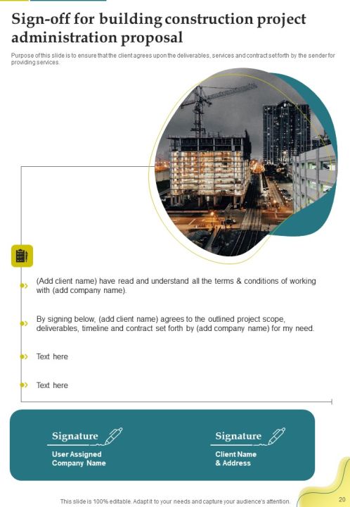 Building Construction Project Administration Proposal Example Document Report Doc Pdf Ppt Slide20