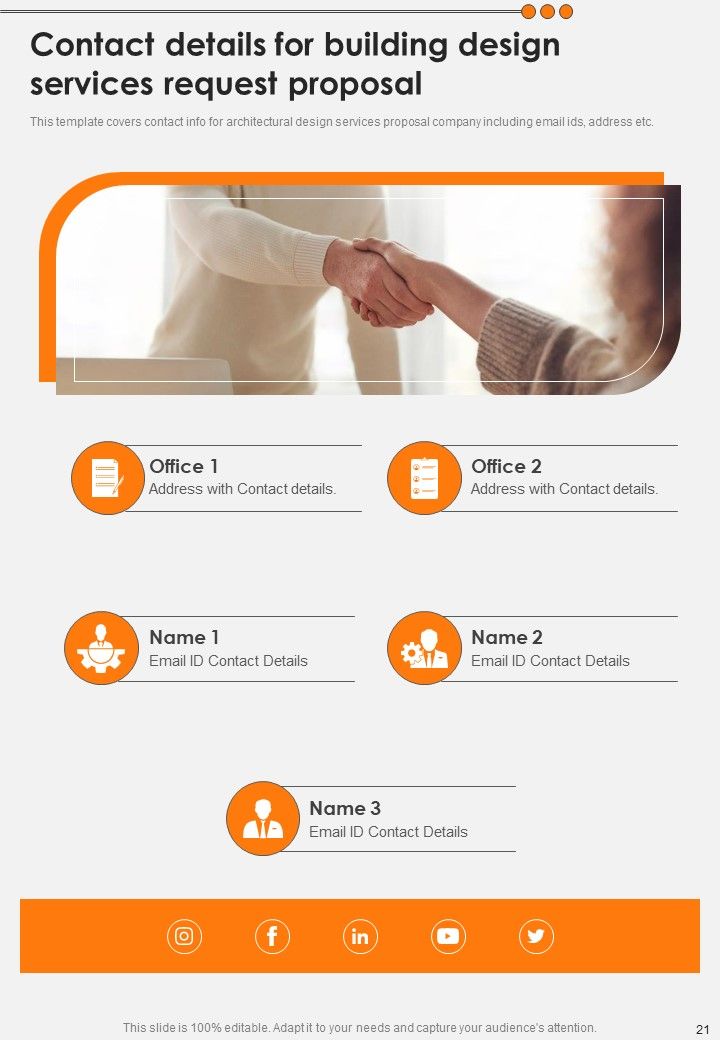 Building Design Services Request Proposal Example Document Report Doc Pdf Ppt Slide21