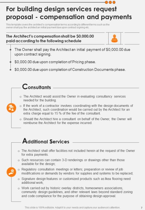 Building Design Services Request Proposal Example Document Report Doc Pdf Ppt Slide07