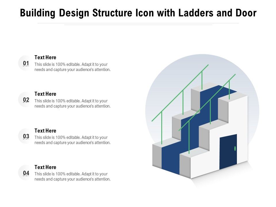 Building_Design_Structure_Icon_With_Ladders_And_Door_Ppt_PowerPoint_Presentation_Model_Sample_PDF_Slide_1.jpg