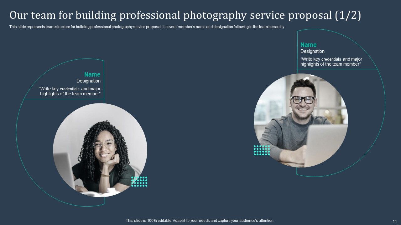 Building Professional Photography Service Proposal Ppt PowerPoint Presentation Complete Deck With Slides Slide11