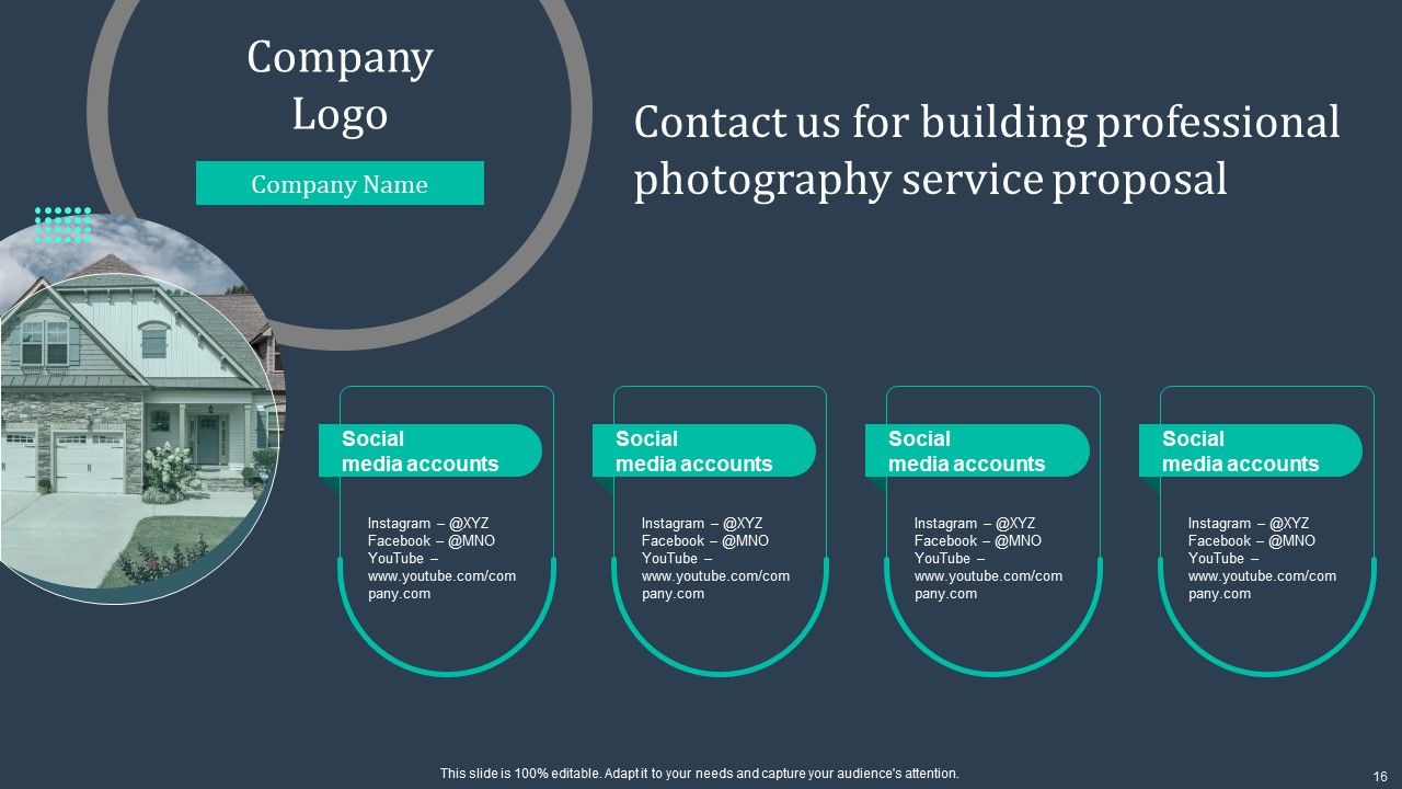 Building Professional Photography Service Proposal Ppt PowerPoint Presentation Complete Deck With Slides Slide16