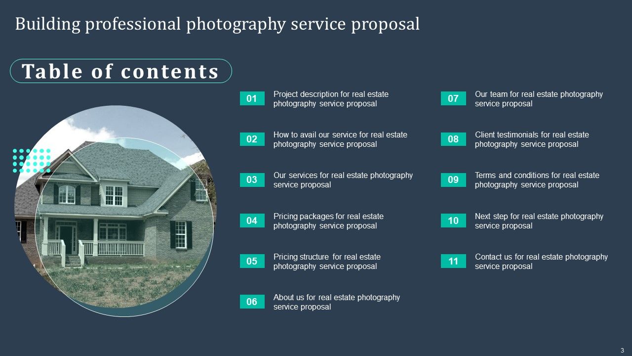 Building Professional Photography Service Proposal Ppt PowerPoint Presentation Complete Deck With Slides Slide03