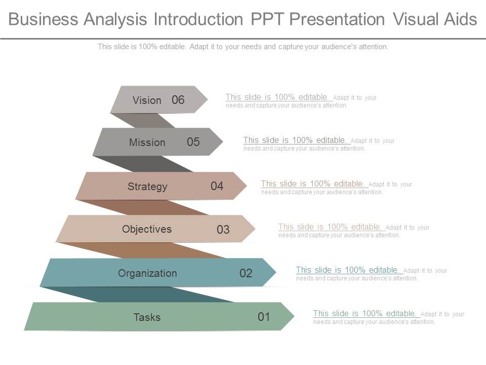 Business Analysis Introduction Ppt Presentation Visual Aids