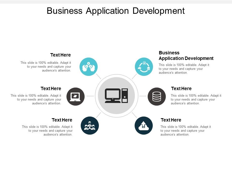 Business Application Development Ppt PowerPoint Presentation Portfolio Back