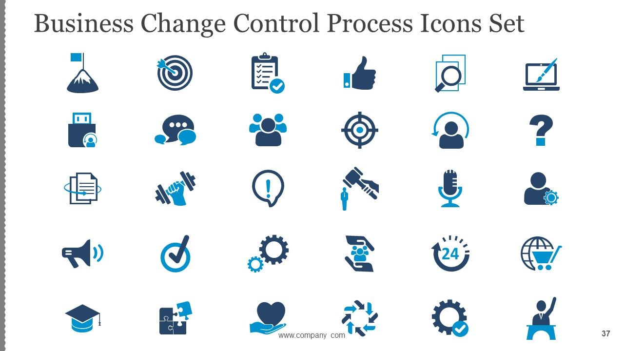 Business Change Control Process And Plan Ppt PowerPoint Presentation Complete Deck With Slides Slide37