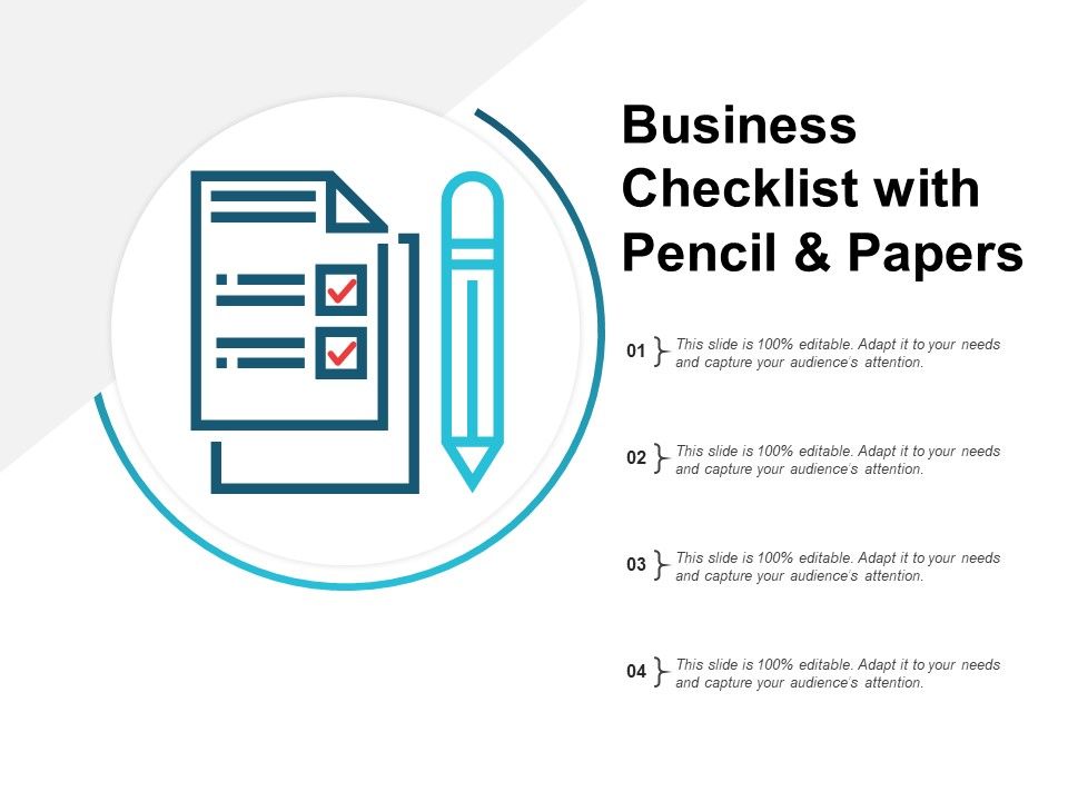 Business Checklist With Pencil And Papers Ppt Powerpoint Presentation Business Checklist With Pencil And Papers Ppt Powerpoint Presentation