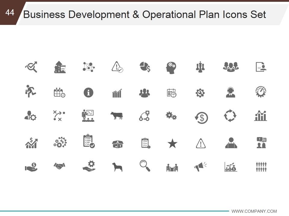 Business Development And Operational Plan Ppt PowerPoint Presentation Complete Deck With Slides Slide44