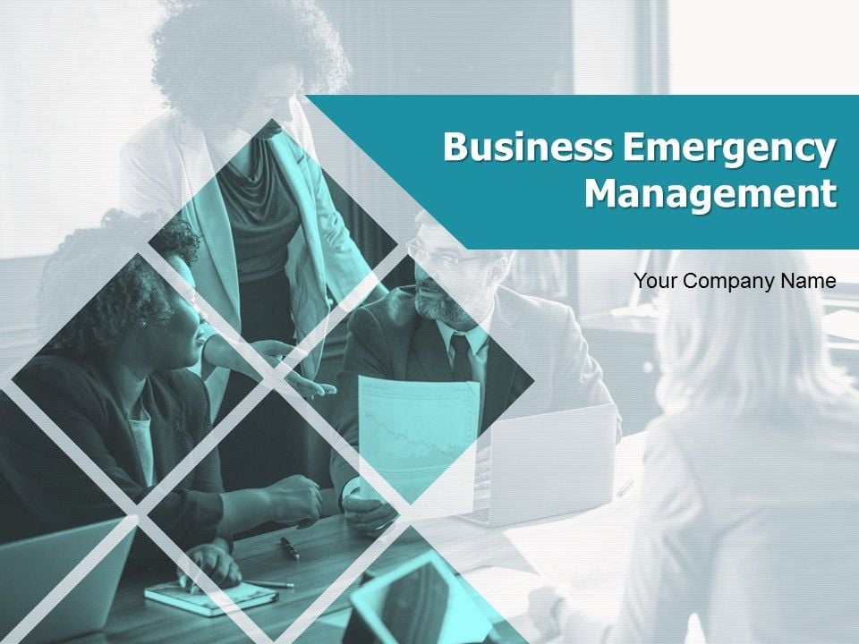 Business Emergency Management Ppt PowerPoint Presentation Complete Deck With Slides Slide01