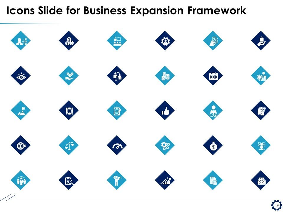 Business Expansion Framework Ppt PowerPoint Presentation Complete Deck With Slides Slide19