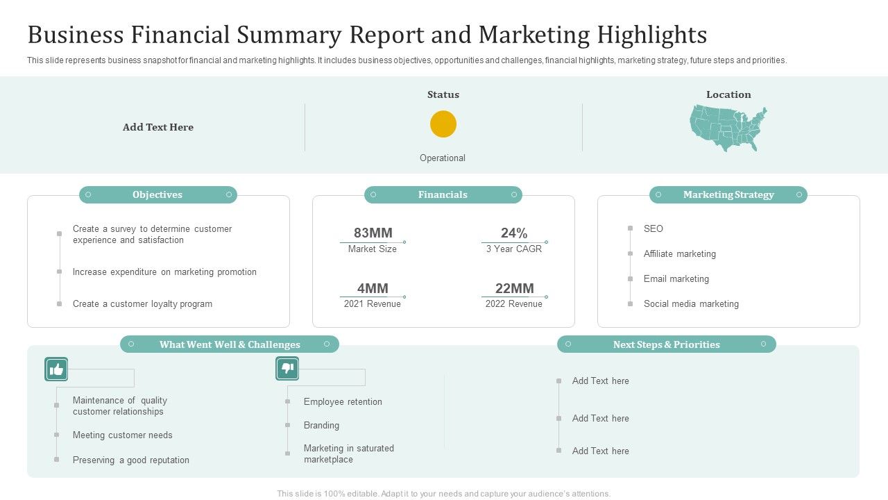 Business_Financial_Summary_Report_And_Marketing_Highlights_Ppt_File_Icon_PDF_Slide_1.jpg