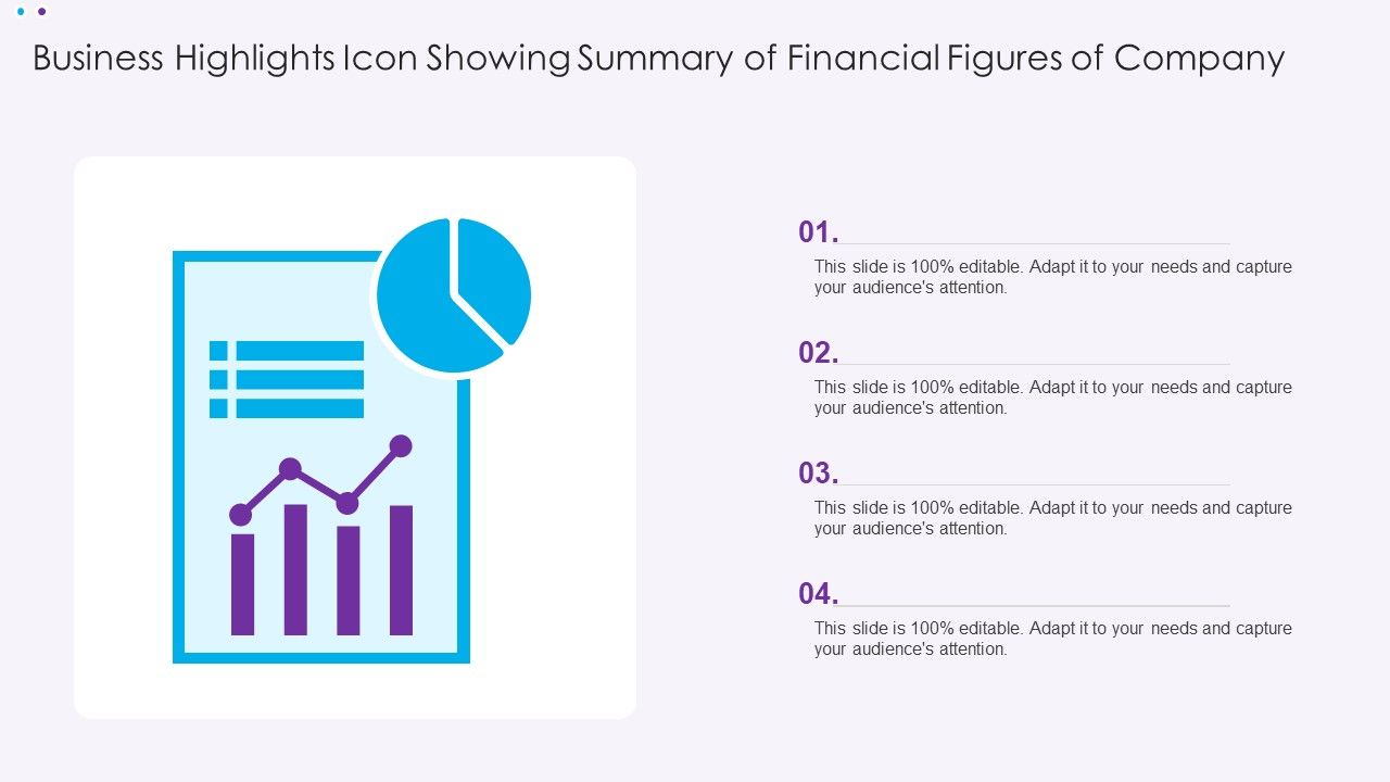 Business_Highlights_Icon_Showing_Summary_Of_Financial_Figures_Of_Company_Ppt_Portfolio_Information_PDF_Slide_1.jpg