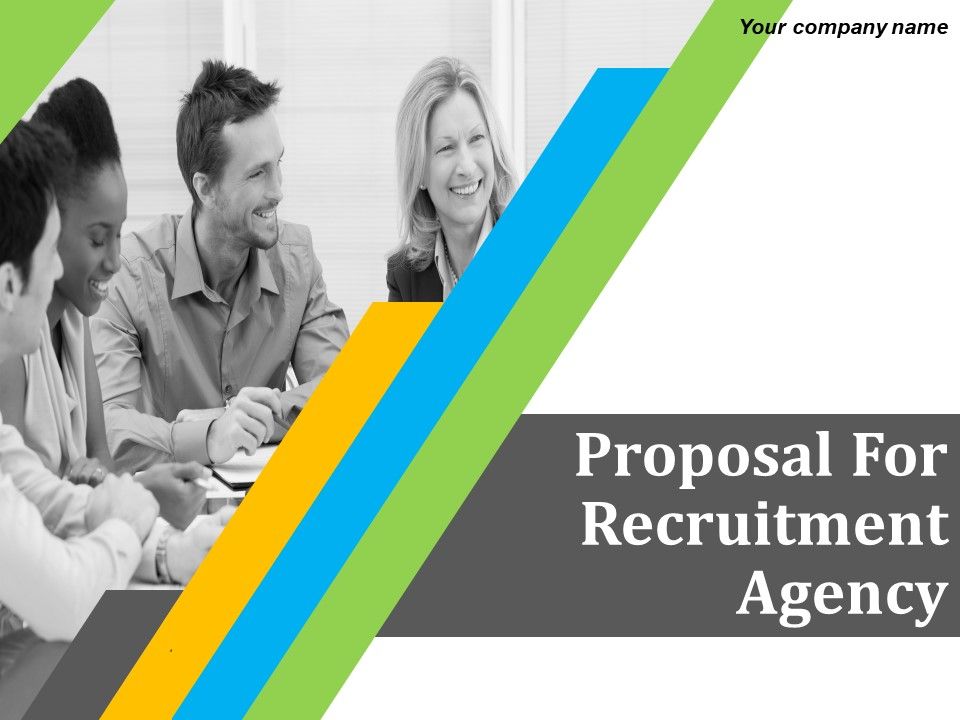 Business Proposal For Recruitment Agency Ppt PowerPoint 