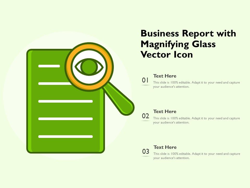 Business_Report_With_Magnifying_Glass_Vector_Icon_Ppt_PowerPoint_Presentation_Gallery_Summary_PDF_Slide_1.jpg
