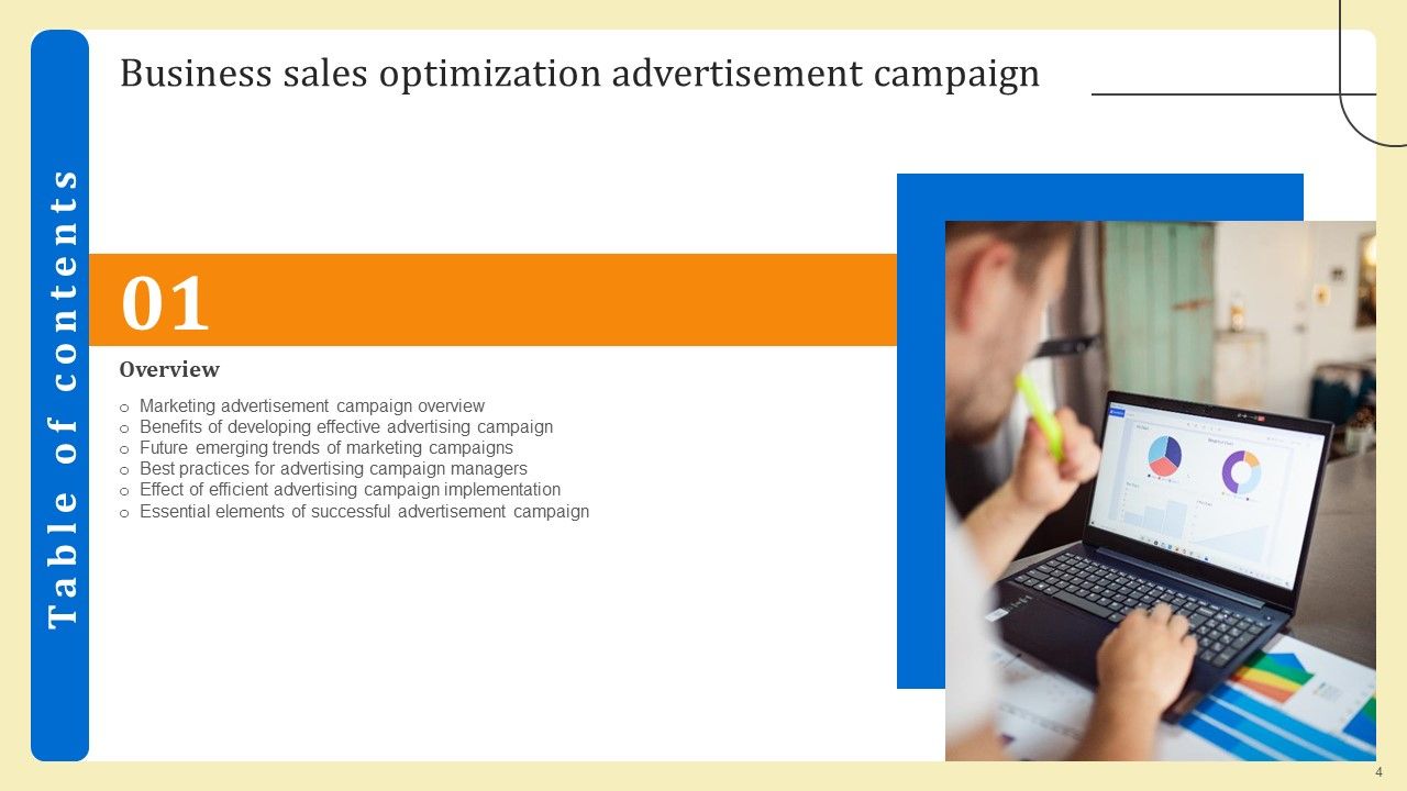 Business Sales Optimization Advertisement Campaign Ppt PowerPoint Presentation Complete Deck With Slides Slide04