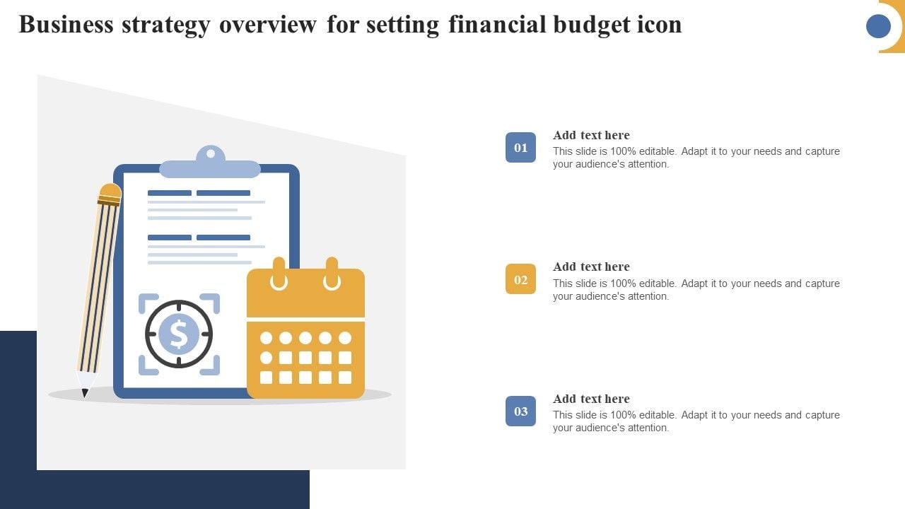 Business_Strategy_Overview_For_Setting_Financial_Budget_Icon_Structure_PDF_Slide_1.jpg