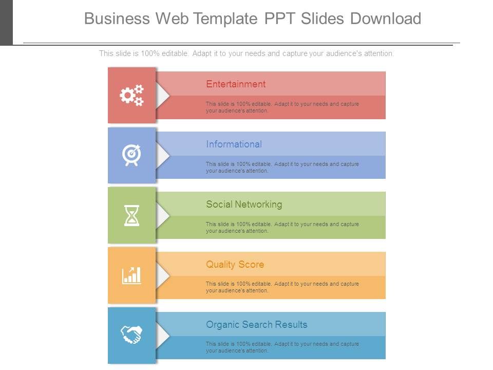 Business Web Template Ppt Slides Download