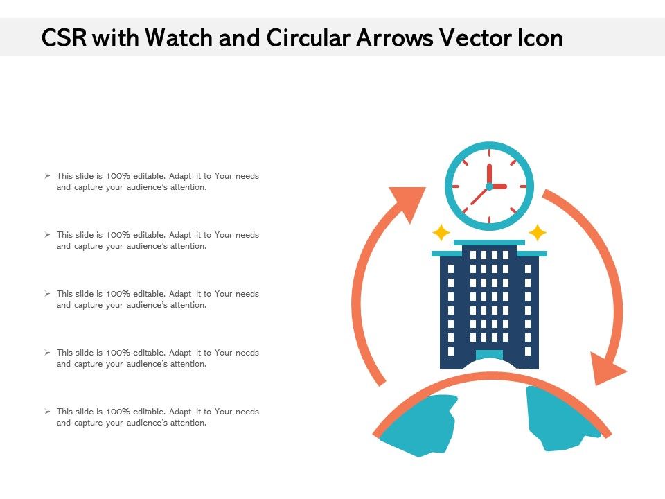 CSR_With_Watch_And_Circular_Arrows_Vector_Icon_Ppt_PowerPoint_Presentation_Gallery_Files_PDF_Slide_1.jpg