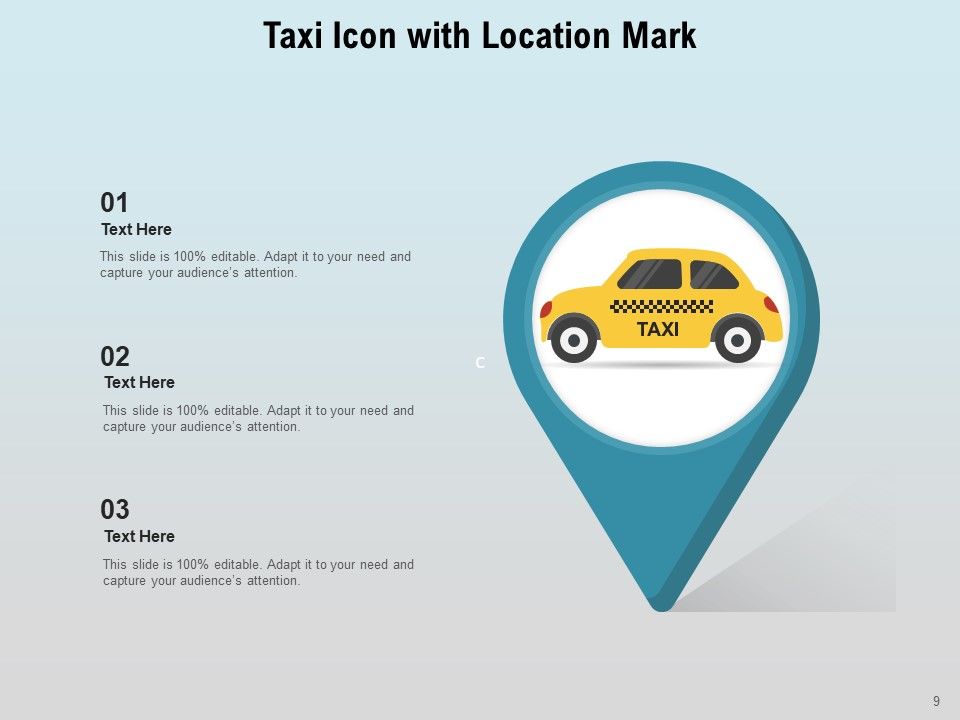 Cab Icon Individual Booking Smartphone Ppt PowerPoint Presentation Complete Deck Slide09