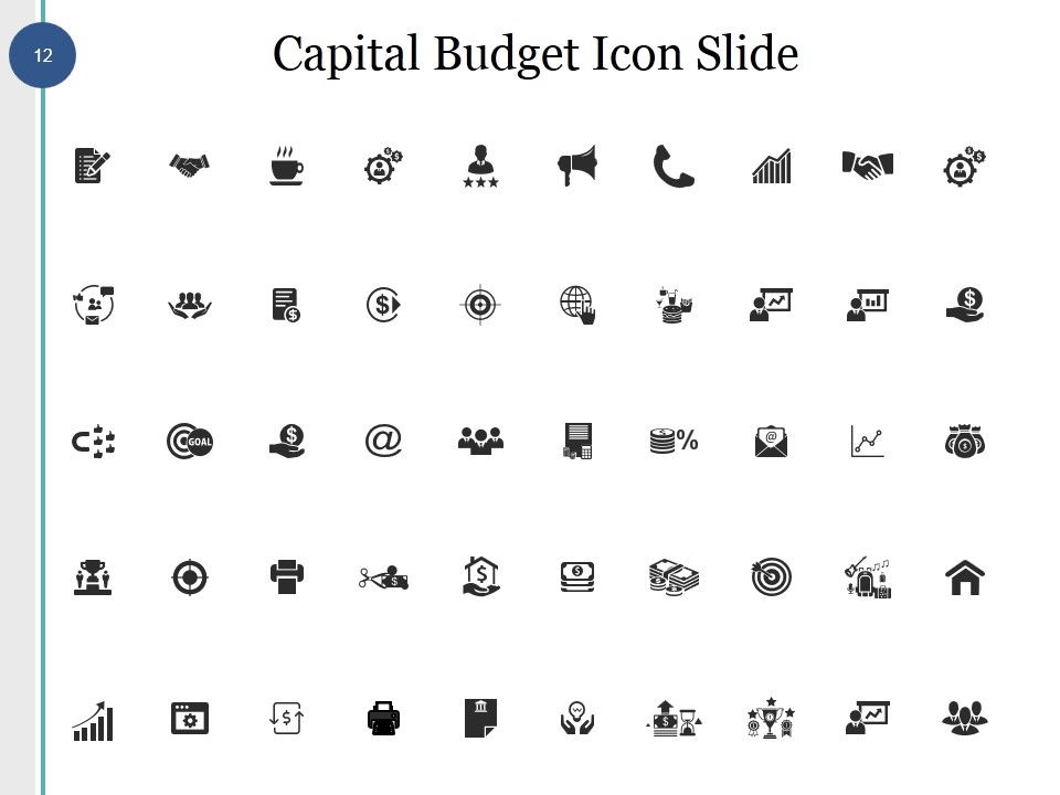 Capital Budget Ppt PowerPoint Presentation Complete Deck With Slides Slide12
