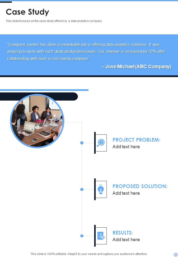 Case Study Proposal For Data Analysis In Research Project One Pager ...