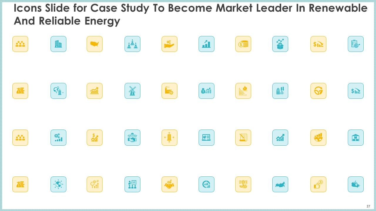 Case Study To Become Market Leader In Renewable And Reliable Energy Ppt PowerPoint Presentation Complete Deck With Slides Slide37
