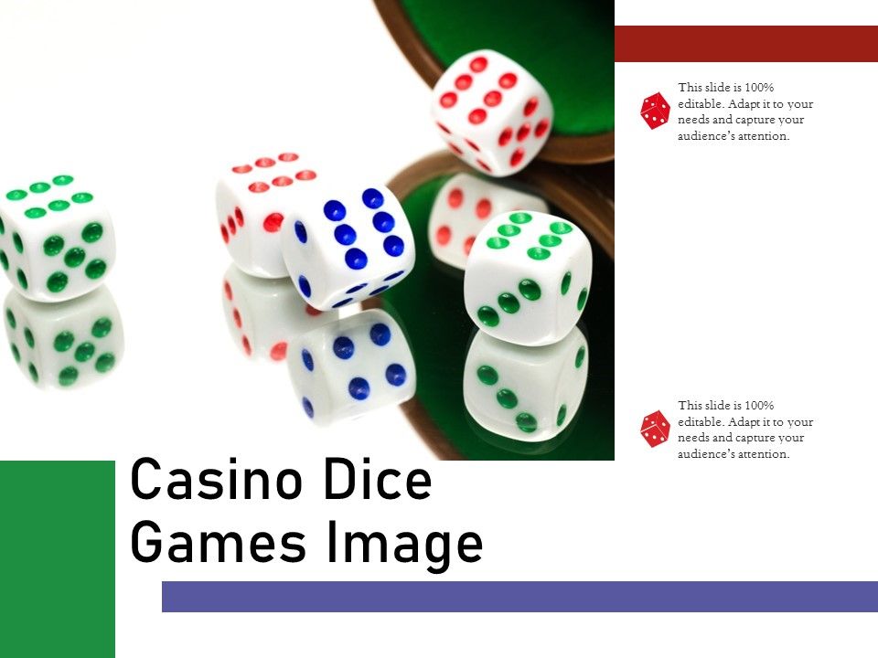 Casino Dice Games Image Ppt PowerPoint Presentation Inspiration Clipart Images PDF Slide01