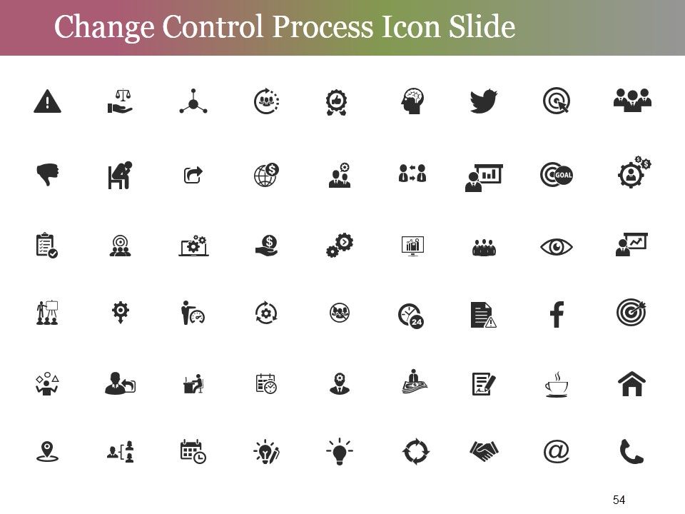 Change Control Process Ppt PowerPoint Presentation Complete Deck With Slides Slide54