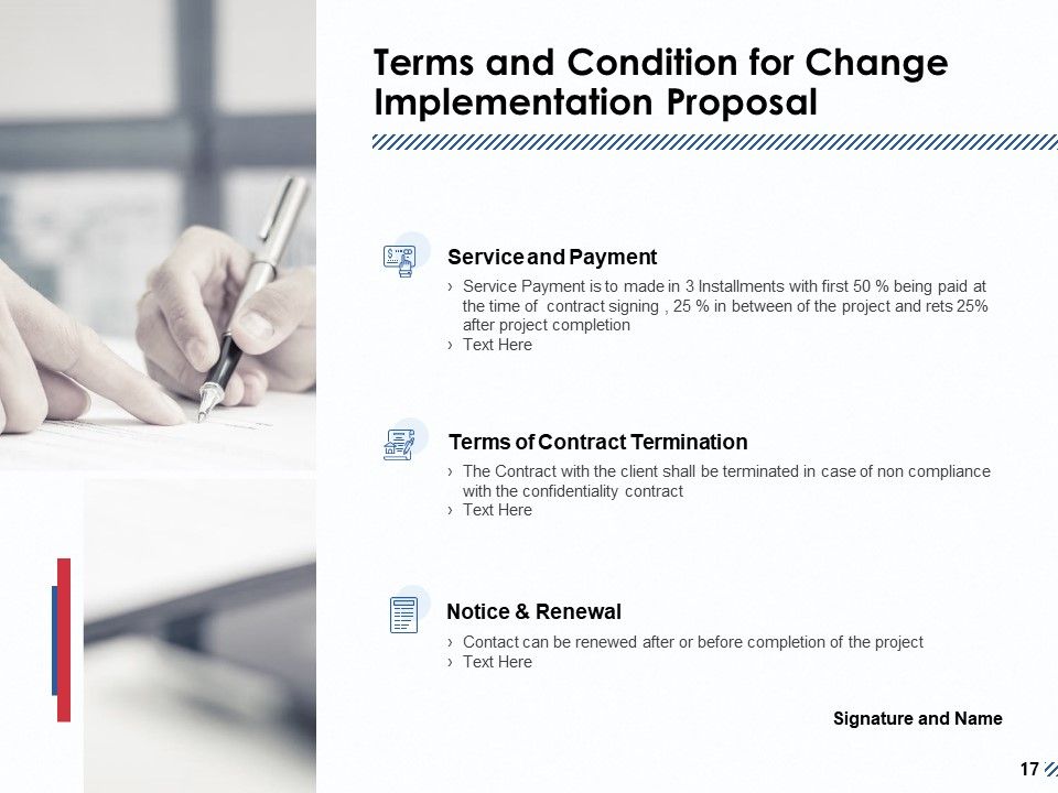 Change Implementation Proposal Ppt PowerPoint Presentation Complete Deck With Slides Slide17