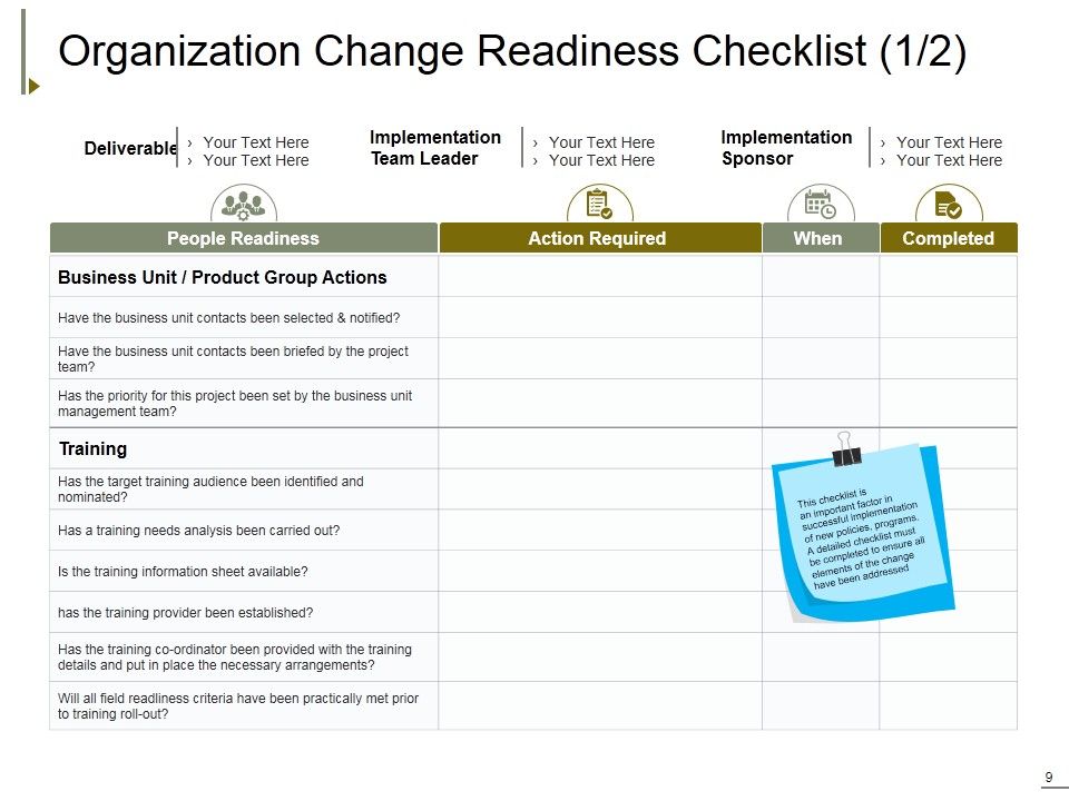 Change Management Ppt PowerPoint Presentation Complete Deck With Slides Slide09