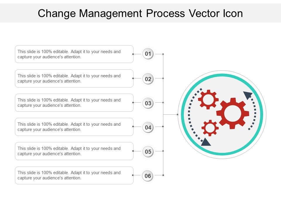 Change Management Process Vector Icon Ppt PowerPoint Presentation File ...