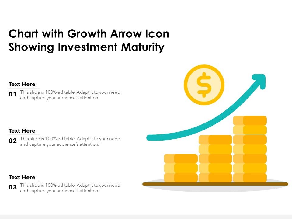 Chart_With_Growth_Arrow_Icon_Showing_Investment_Maturity_Ppt_PowerPoint_Presentation_File_Tips_PDF_Slide_1.jpg