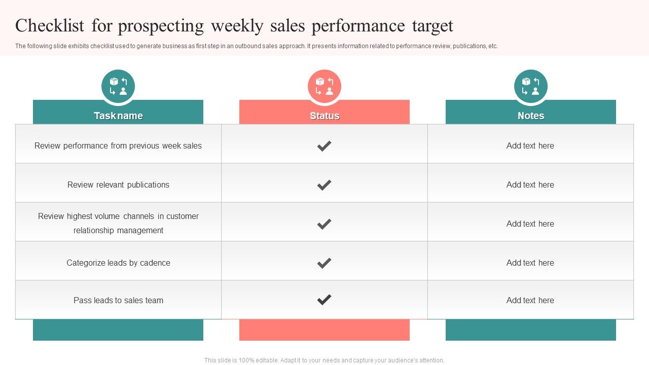 Checklist_For_Prospecting_Weekly_Sales_Performance_Target_Icons_PDF_Slide_1.jpg