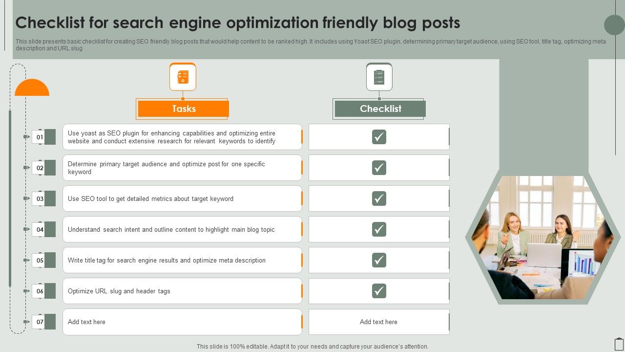 Checklist For Search Engine Optimization Friendly Blog Posts Checklist For Search Engine Optimization Friendly Blog Posts