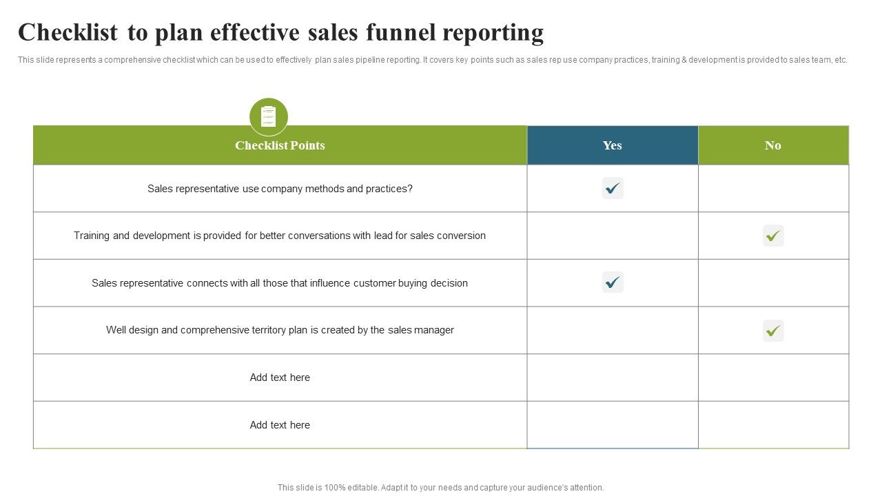 Checklist_To_Plan_Effective_Sales_Funnel_Reporting_Icons_PDF_Slide_1.jpg