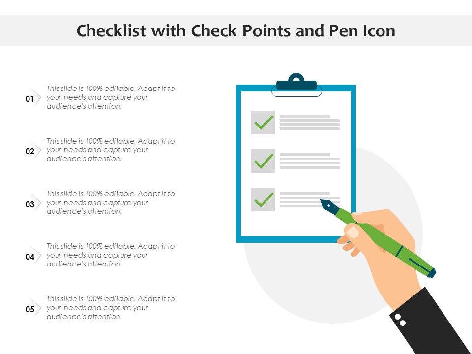 Checklist_With_Check_Points_And_Pen_Icon_Ppt_PowerPoint_Presentation_Summary_Objects_PDF_Slide_1.jpg