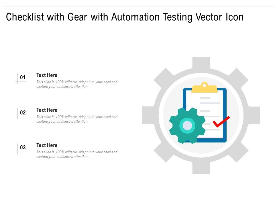 Checklist_With_Gear_With_Automation_Testing_Vector_Icon_Ppt_PowerPoint_Presentation_Gallery_Rules_PDF_Slide_1.jpg
