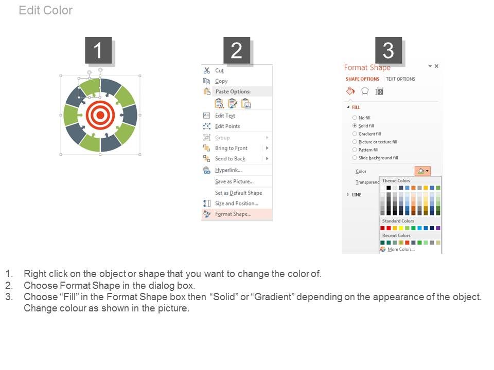 Circle Arrow Charts For Goal Planning Powerpoint Slides Slide03