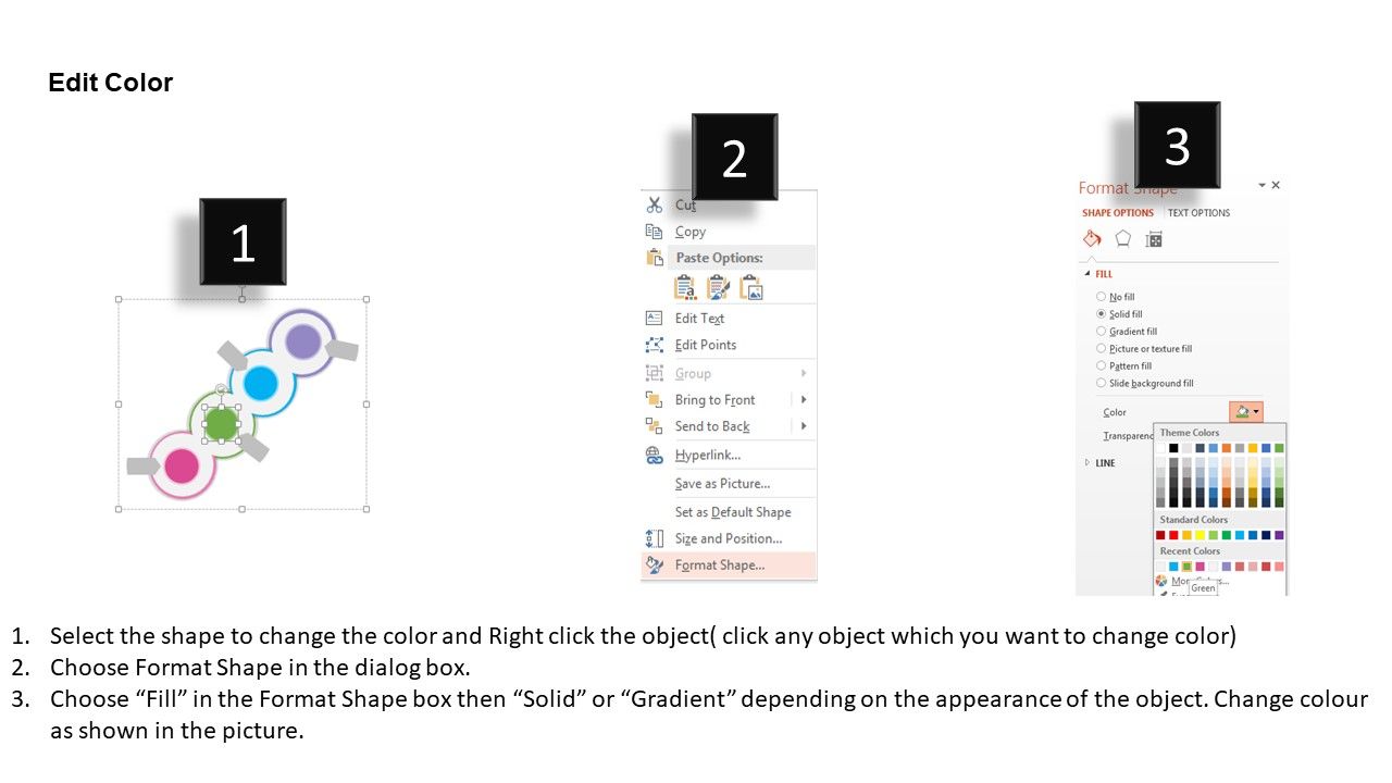 Circles With Arrows For Business Management Strategy Powerpoint Template Slide04