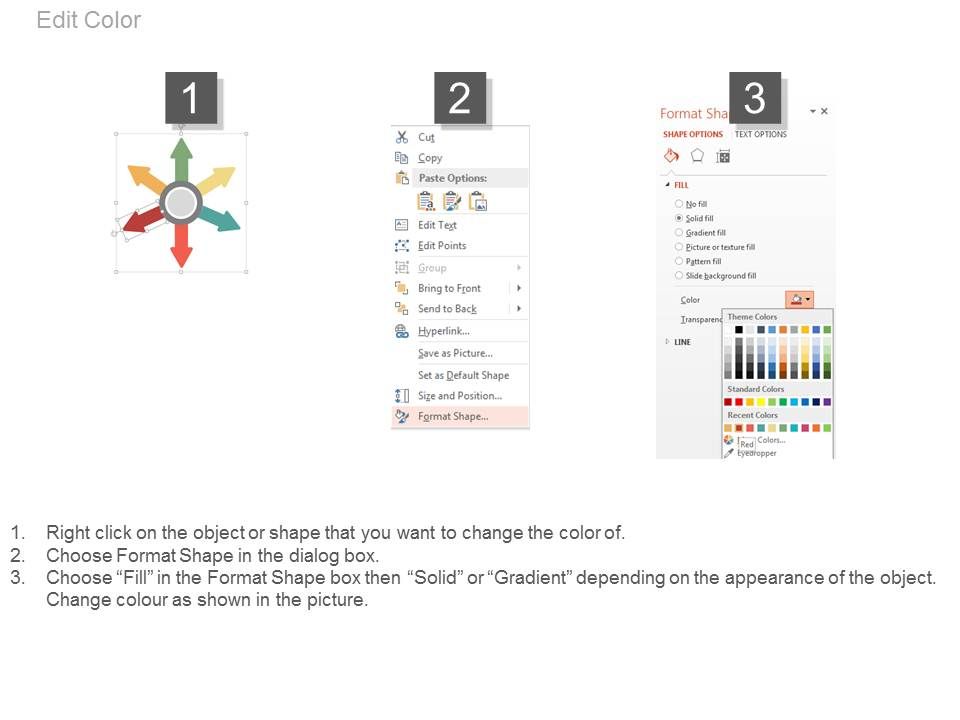 Circular Arrows Design With Icons For Business Powerpoint Slides Slide02