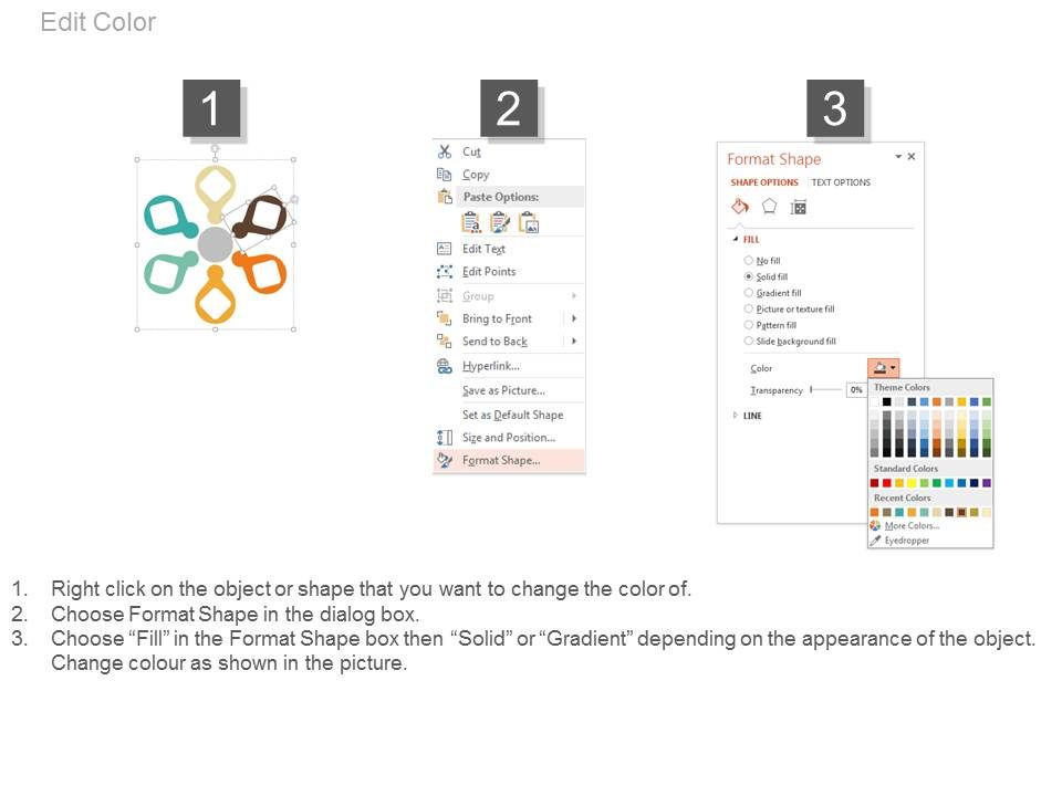 Circular Chart With Icons For Value Chain Powerpoint Template Slide04