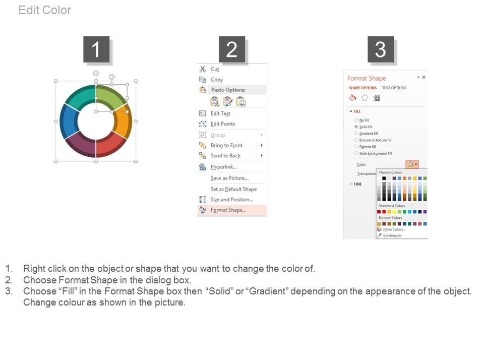 Circular Infographic Design For Process Flow Powerpoint Slides Slide02