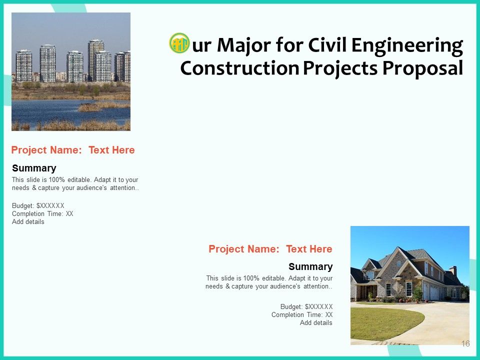 Civil Engineering Consulting Services Proposal For Construction Project Ppt PowerPoint Presentation Complete Deck With Slides Slide16