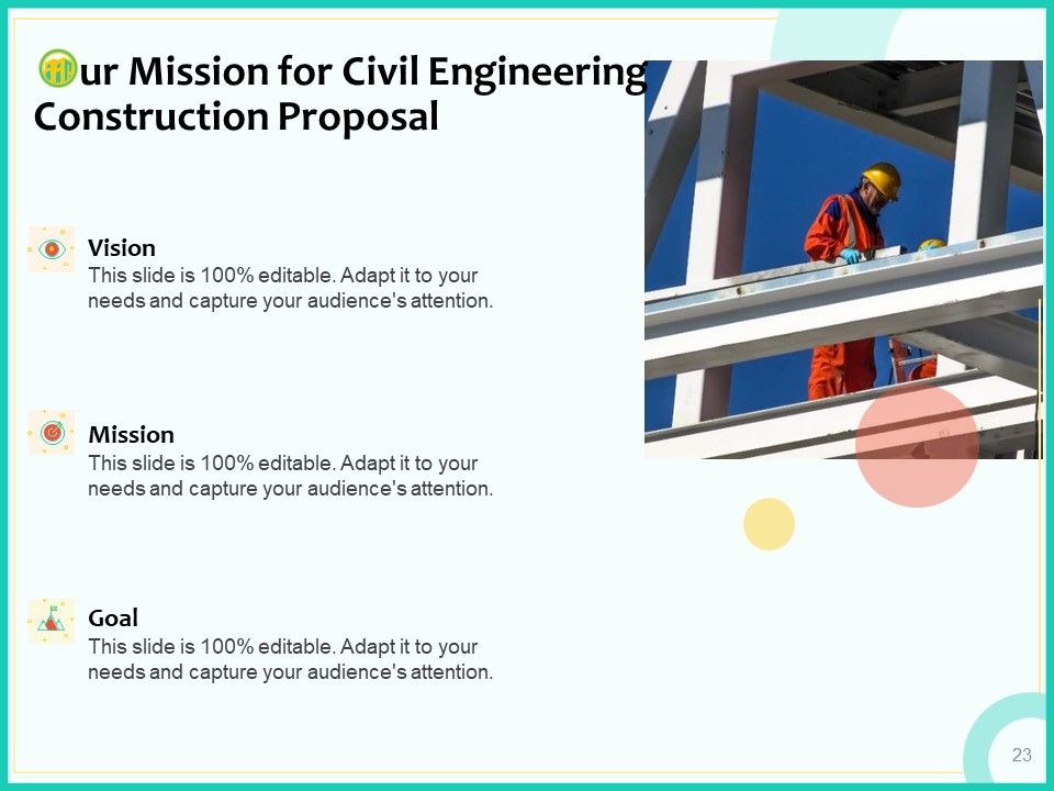 Civil Engineering Consulting Services Proposal For Construction Project Ppt PowerPoint Presentation Complete Deck With Slides Slide23