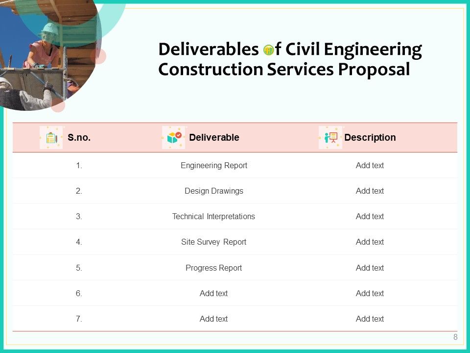 Civil Engineering Consulting Services Proposal For Construction Project Ppt PowerPoint Presentation Complete Deck With Slides Slide08