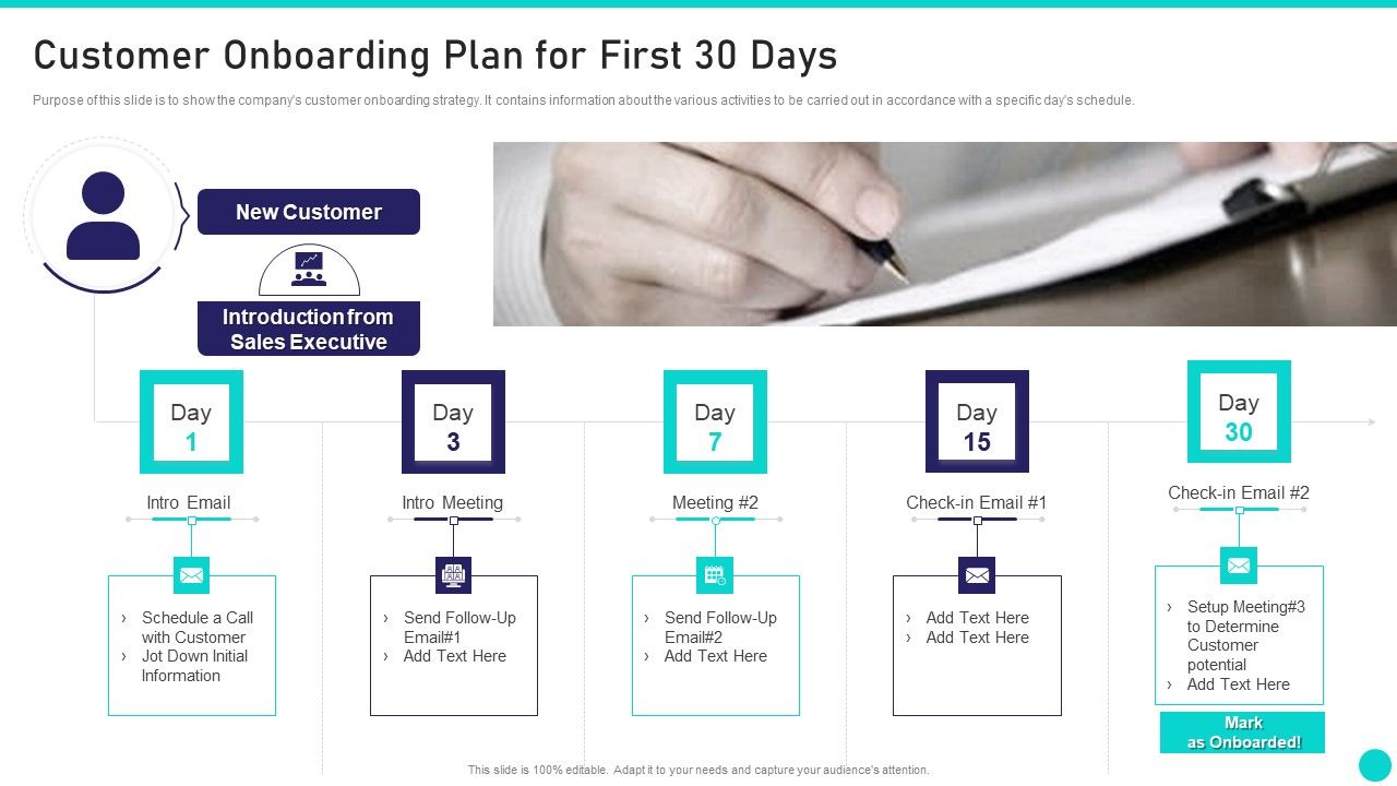 Client Achievements Playbook Customer Onboarding Plan For First 30 Days
