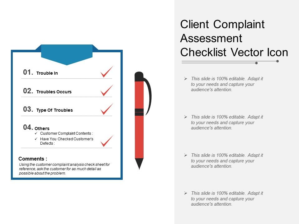 Client_Complaint_Assessment_Checklist_Vector_Icon_Ppt_PowerPoint_Presentation_Gallery_Graphics_PDF_Slide_1.jpg