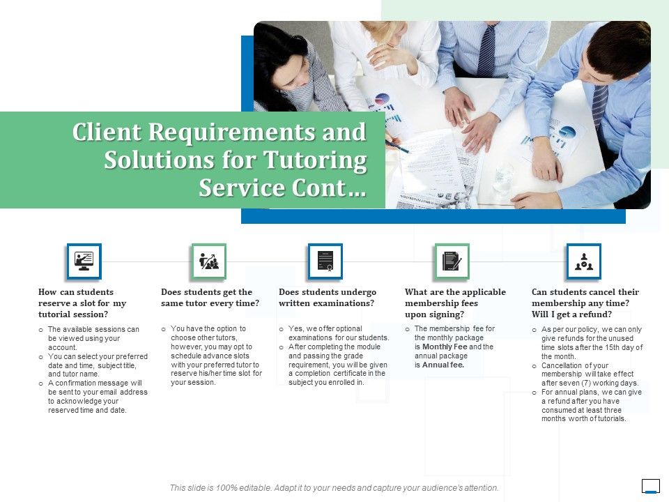 Client_Requirements_And_Solutions_For_Tutoring_Service_Cont_Ppt_Ideas_Icons_PDF_Slide_1.jpg